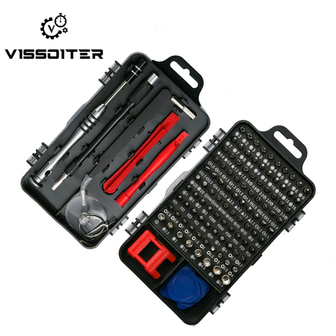 115 in 1 Precision Screwdriver  Multi Computer Mobile Phone PC Device Repair Screwdriver insulated Hand Home Mini Tools ► Photo 1/6