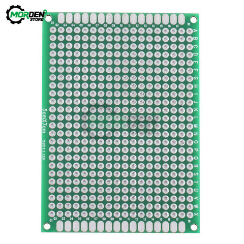 5x7 Double Side Copper Prototype PCB Universal Board Experimental Development Plate For Arduino ► Photo 1/6