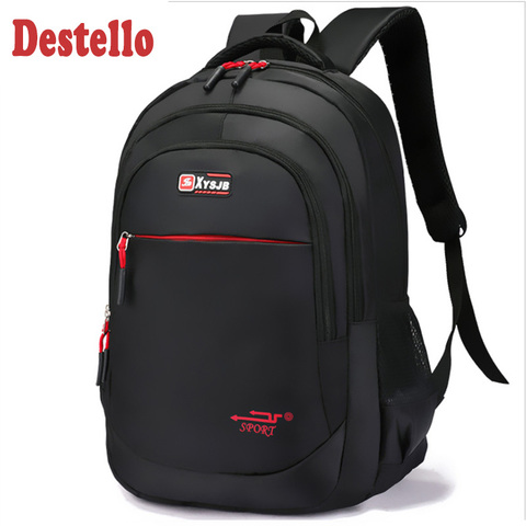 Business 15.6 Inch Laptop Backpack Waterproof Large Casual Style Male Laptop Backpack Men Mochila High Quality Nylon Travel Bag ► Photo 1/6