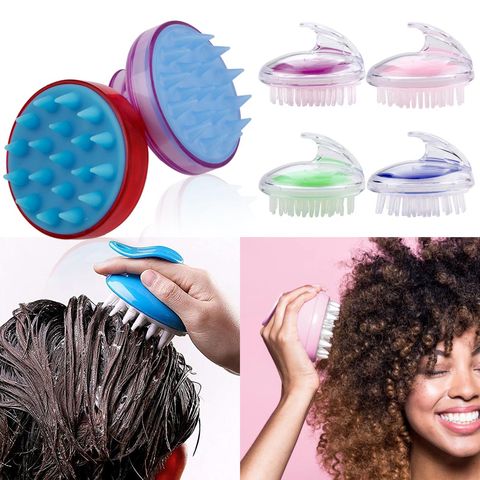Shampoo Brush Hair Comb Silicone Hair Scalp Massager Brush Handheld Head  Wash Brush Shower Head Meridian Massage Wide Tooth Comb - Price history &  Review | AliExpress Seller - Acolehuma Store 
