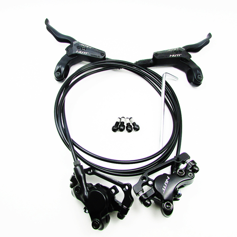 NUTT 800/1400mm MTB Bike brake Hydraulic Disc brake bicycle bike clamp 22.2MM Handlebar 160mm Rotor Front & Rear Brake set ► Photo 1/1