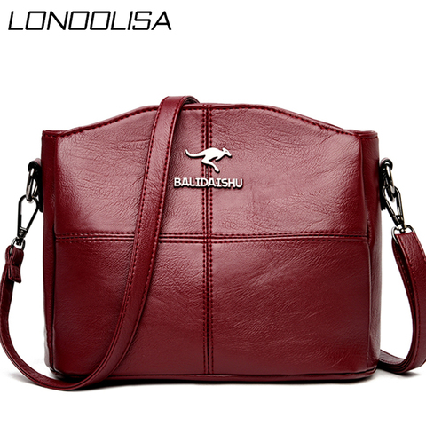 High Quality Leather Crossbody Bag New Luxury Handbags Women Bags Designer Small Shoulder Messenger Bags for Women 2022 Sac ► Photo 1/6