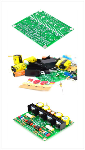 Hifi DIY DUAL-RIAA MM Phono Turntable Preamplifier kit MM LP amp kit ► Photo 1/5