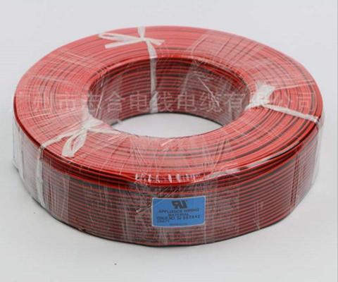 UL2468 Electric wire 2 core 18/20/22/24/26AWG wire 300V tinned copper red/black speaker cable audio cable insulation Signal line ► Photo 1/1