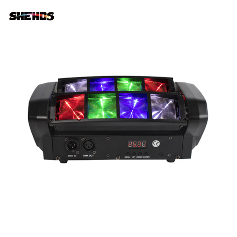 2pcs New Coming 48W Mini LED Moving Head Light 8x6W RGBW DMX Disco Equipment Professional Led Stage Light ► Photo 1/6