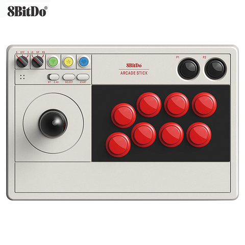 8Bitdo Arcade Stick 2.4G Receiver USB Wired Wireless Bluetooth Gamepad for Nintendo Switch Windows ► Photo 1/6