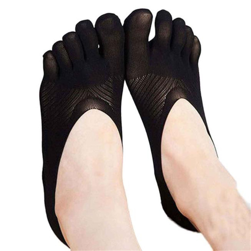Fashion Five Toe Sock Slippers Womens Invisibility For Solid Color Socks  Five Fingers Socks Non-slip Mens Ankle Sock Slippers - Price history &  Review, AliExpress Seller - Carrot Crispy Store