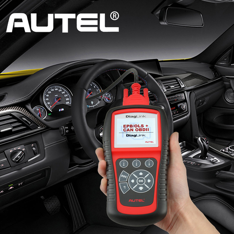 Autel DiagLink Full System OBD2 Scanner Car Diagnostic Tool OBD 2 EOBD Code Reader Engine ABS Airbag Transmission PK MD802 MD805 ► Photo 1/6