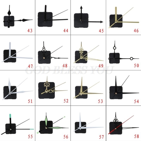 Кварцевые часы с механическим ходом руки ремонт стен Запчасти для инструментов бесшумный комплект набор настенные часы ► Photo 1/1
