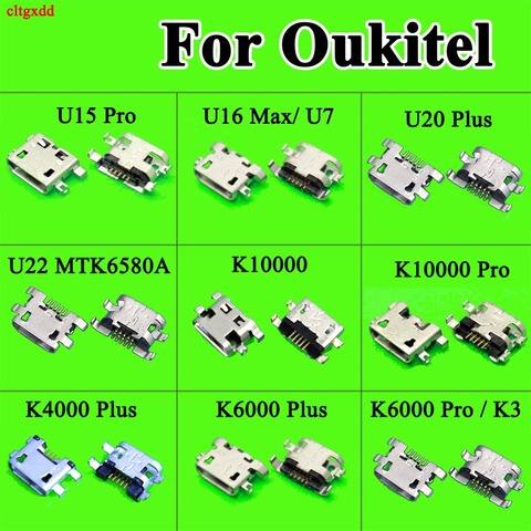 For Oukitel K6000 Plus K4000 K10000 Pro U22 U16 max U15 Pro U15S K8 Micro usb jack socket Dock Charging charger Port Connector ► Photo 1/6