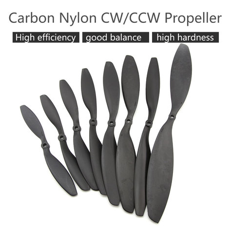 Gemfan Carbon Nylon Propeller CW CCW 8038 8045 9047 1038 1045 1050 1147 1238 1245 for RC Multirotor Airplane Fixed-Wing Drones ► Photo 1/4