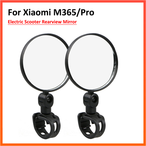 360 Rotating Rear view Mirror For XIAOMI Mijia M365 Ninebot Electric Scooter Back Wing Door Reflector Parts ► Photo 1/6