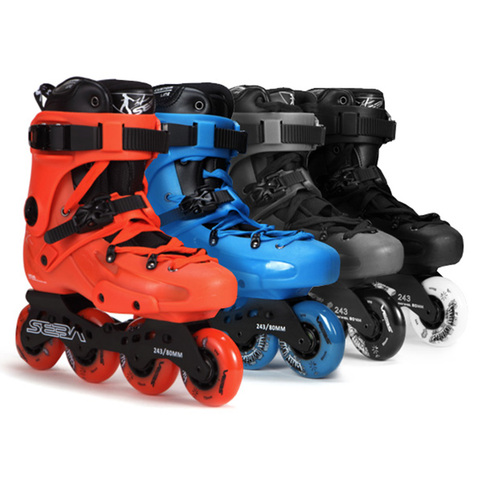 100% Original SEBA FR1 FRA Inline Skates Street Free Style Roller Skating Shoes FSK Skates Slalom Sliding Patines Adulto ► Photo 1/6