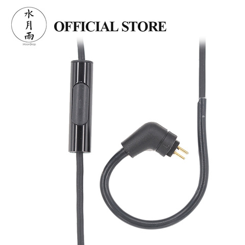 Moondrop MKI 0.78mm 2 Pin 3.5mm Plug Wire Control with Mic Earphone Cable ► Photo 1/5