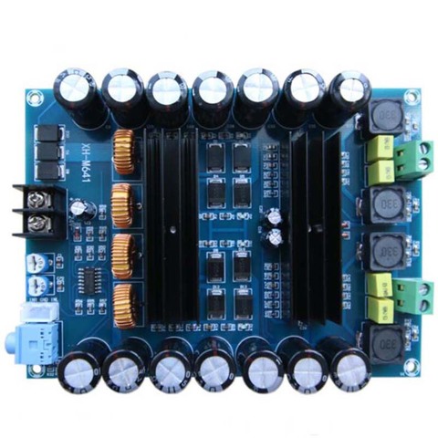 XH-M641 TPA3116D2 DC12V 24V 150W X 2 Audio Digital High Power 2 Channels Car Amplifier with Boost Board G2-010 ► Photo 1/6