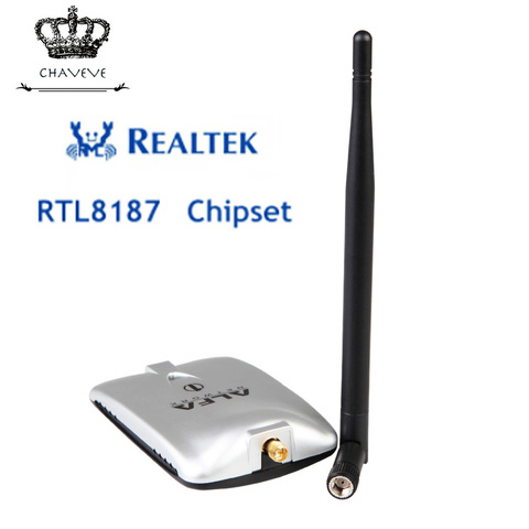 ALFA WIFI adapter RTL8187 chipset 2000mW wireless USB Wifi adapter 54Mbps wireless USB Wifi network card for kali linux ► Photo 1/6