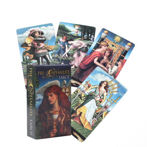 Pre Raphaelite Tarot Tarot Cards Oracle Game Desk Card Game Entertainment Fate Tarot Card For Party Holiday Gift ► Photo 1/6