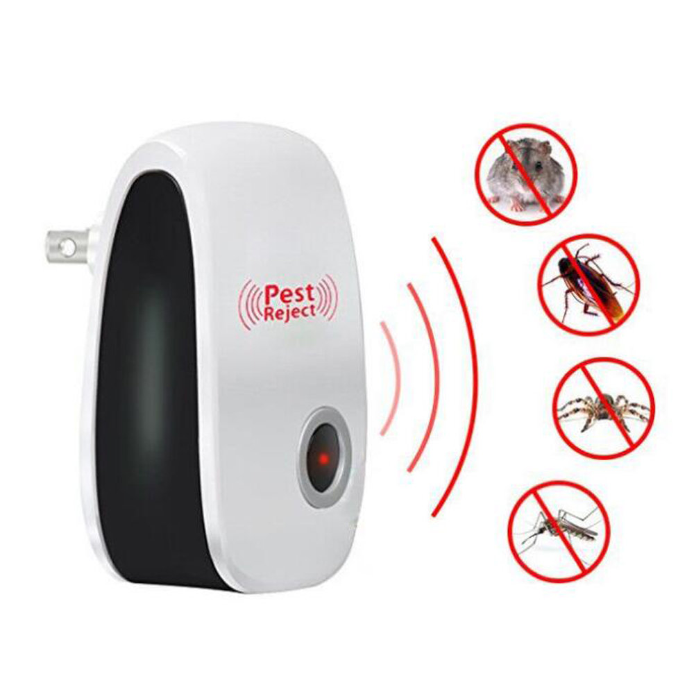 Lot Electronic Ultrasonic Pest Reject Mosquito Cockroach Mouse Killer Repeller 