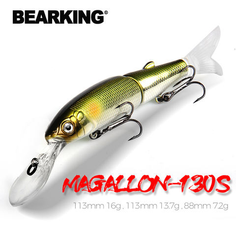 BEARKING 2022 A  fishing lures magallon family 113mm 16g  113mm 13.7g  88mm 7.2g minnow crank hot model bait ► Photo 1/6