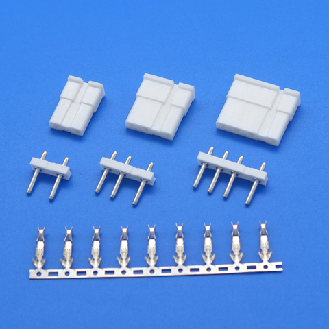 10sets TJC2 7.5mm-5mm Strip Connectors Straight Pin Header Plug Terminal PCB Board Connector 1P 2P 3P 4P 5P 6P ► Photo 1/2