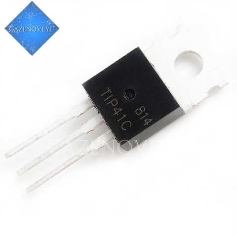 10pcs/lot TIP41C TIP41 TO-220 Bipolar Transistors - BJT 6A 100V 65W NPN new original In Stock ► Photo 1/1