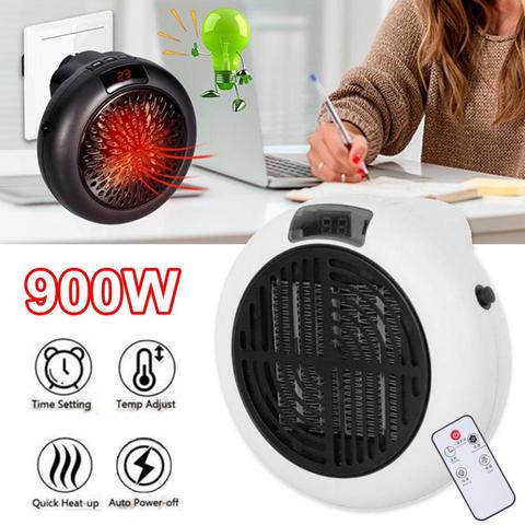 900W Fan Heater For Home  Mini Electric Heater Heating Electric Warm Air Fan Office Room Heaters Handy Air Heater Warmer Fan ► Photo 1/6