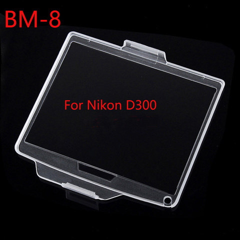 BM-8 Hard Plastic Film LCD Monitor Screen Cover Protector for Nikon D300 ► Photo 1/2