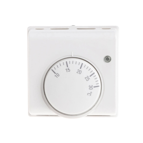 Drop Wholesale 1Pc Room Floor Temperature Controller Mechanical Central Heating Thermostat 220V AC ► Photo 1/6