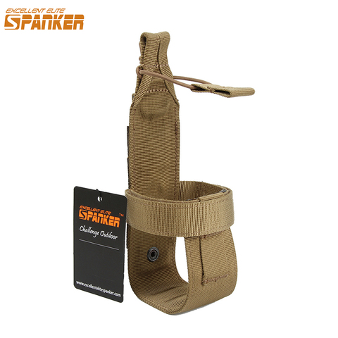 EXCELLENT ELITE SPANKER Outdoor Tactical Lightweight Bottle Holder Camping Military Hunting Carrier Bracket Sports Kettle Bags ► Photo 1/6