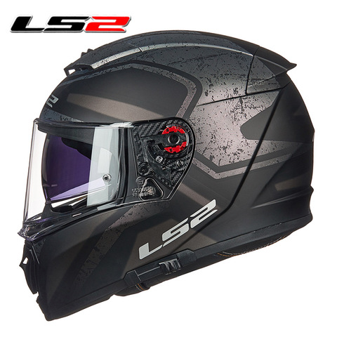 LS2 FF390 Breaker Full Face Motorcycle Helmet Dual Lens ls2 Helmet With Anti-fog casque moto capacete de motocicleta ► Photo 1/6