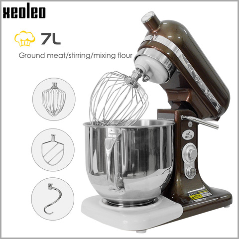 XEOLEO 7L Stand mixer Mute Planet Food mixer Household Chef machine Egg beater 8-speed No noise Cake maker Dough knead machine ► Photo 1/6