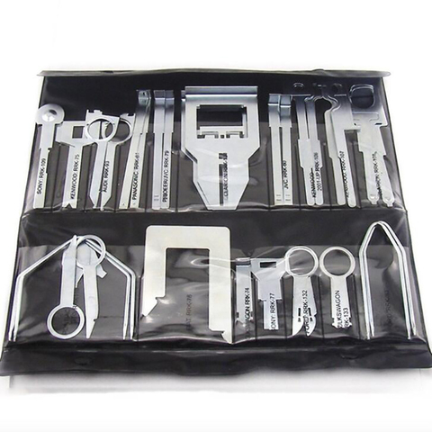 30PCS/Set Auto Audio Disassembly Tool Professional Car Stereo Radio Removal Key Tool Kit Stereo DVD CD Repair Hand Tools ► Photo 1/6