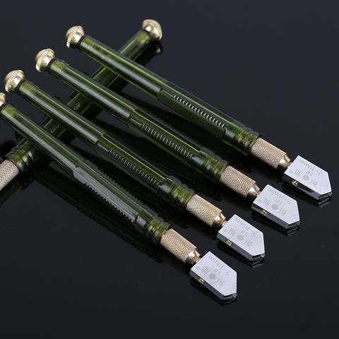 Glass Cutter Roller Diamond Tip Antislip Carbide Metal Plastic Handle Oil Feed Cutting Tool Ceramic Tile DIY Cutter 2-10mm ► Photo 1/6