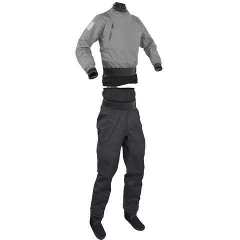 3-Layer Dry Suit Two-piece Set Dry Cag Jacket Waterproof Pant Trouser Dry Garment for Whitewater Paddling Touring SUP Adventures ► Photo 1/6