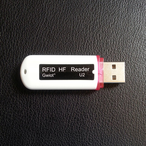 Portable MINI USB RFID IC ID Card Reader 13.56MHz 125Khz Card Reader Play and Plug Non Driver For ► Photo 1/6