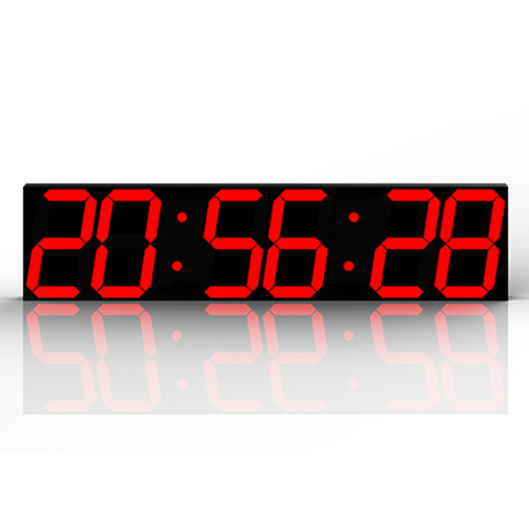 Large Electronic Countdown Clock Led Digital Wall Clock Timer With Stopwatch