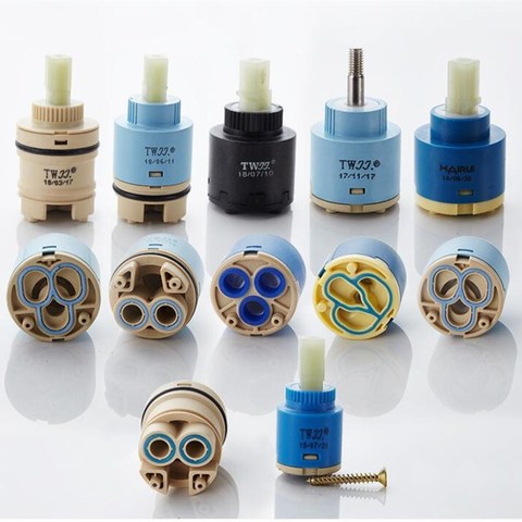Faucet Cartridge mixer valve accessories bathroom faucet ceramic cartridge 35mm or 40mm ► Photo 1/6
