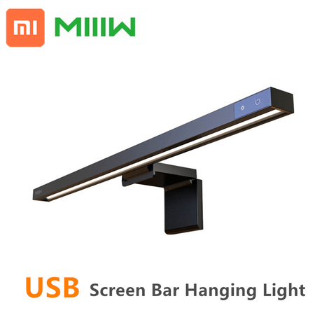 xiaomi MIIIW Screenbar LED Desk Lamp Computer PC Monitor Laptop Screen Bar Hanging Light Stepless Dimming Study Read Table Lamp ► Photo 1/6