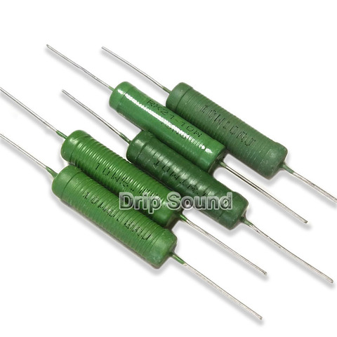 2pcs 8.2-47 Ohm RX21-10W Speaker Divider Crossover Wire Winding Resistance Wire Wound Wirewound Resistor ► Photo 1/6