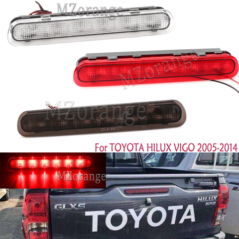 Rear High Additional Third Brake Light For TOYOTA HILUX VIGO 2005 2006 2007 2008 2009 2010 2011 2012 2013 2014 Stop Tail Lamp ► Photo 1/6