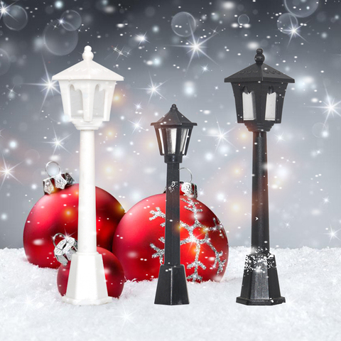 6/12 Creative Christmas Tree Pendant Simulation Street Light Model Light Christmas Party Home Decoration New Year Decoration ► Photo 1/6