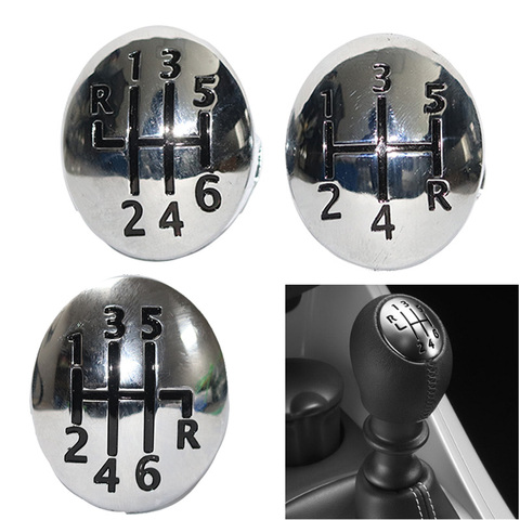 5/6 Speed Gear Knob Stick Badge Emblem Trim Cap Cover For Renault Clio Twingo Scenic Megane II 1996-2011 ► Photo 1/6