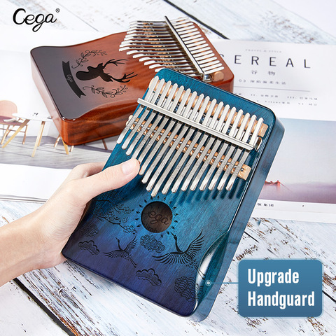 cega kalimba 17 key mahogany thumb piano mbira musical Instrument Africa finger piano 30key machine 21 key instrumento musical ► Photo 1/6