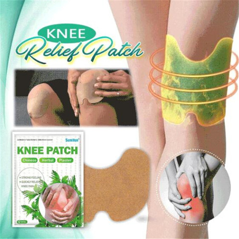 16/8/2Pcs Knee Joint Pain Relief Patch Knee Plaster Sticker Wormwood Extract Knee Joint Ache Pain Relieving Rheumatoid Arthritis ► Photo 1/6