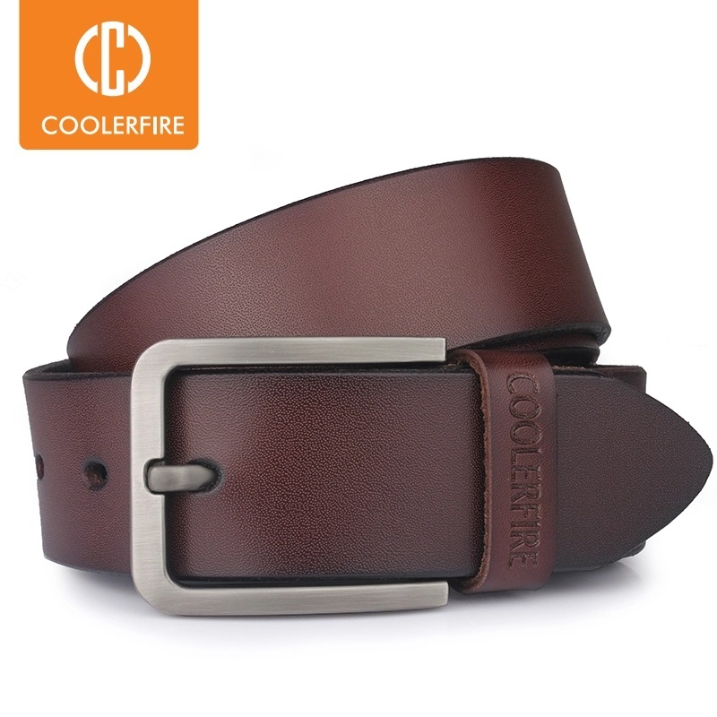 Mens belts Luxury Cowskin Genuine Leather Belt For Man Fashion