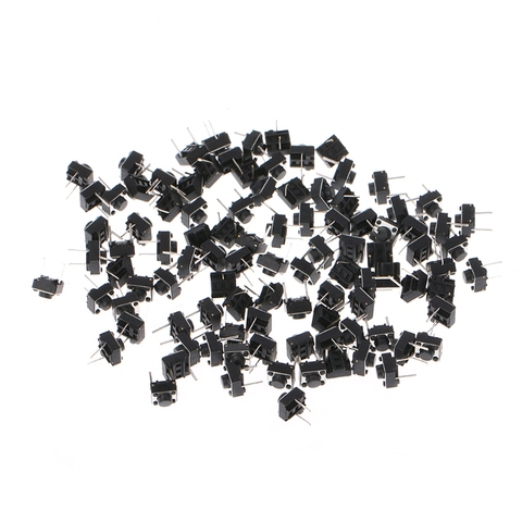 100Pcs/set 2Pin Micro Momentary Push Button Tactile Switch Micro Switch for Electronic Appliance ► Photo 1/6