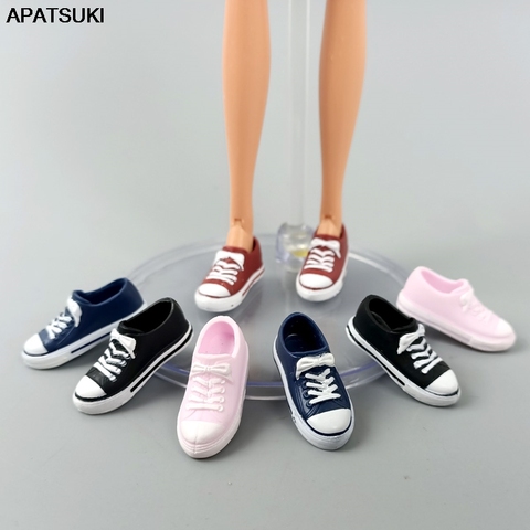 1:6 Fashion Doll Shoes For Barbie Doll Sneakers Colorful Casual Doll Shoes For Blythe Licca Doll Shoes 1/6 Accessories ► Photo 1/6