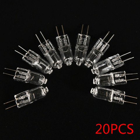 20PCS G4 Halogen Light Bulb 20W Halogen G4 DC 12V 2800K Warm White Indoor Halogen bulb inserted beads crystal lamp halogen bulb ► Photo 1/6