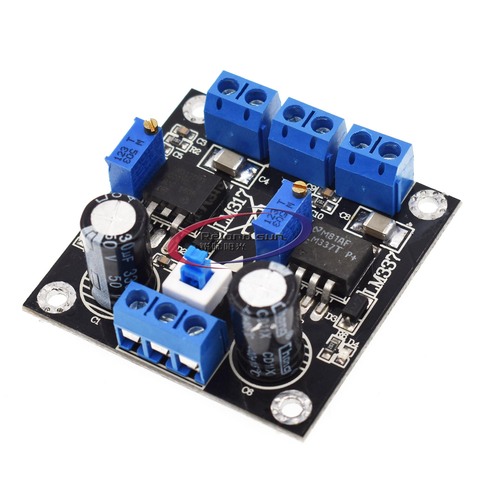 LM317 + LM337 / negative dual power adjustable power supply board/ Electronic Component ► Photo 1/3
