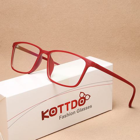 KOTTDO Classic Transparent Eye Glasses Frames for Men Vintage Clear Lens Glasses Frame Women Myopia Eyeglasses ► Photo 1/6
